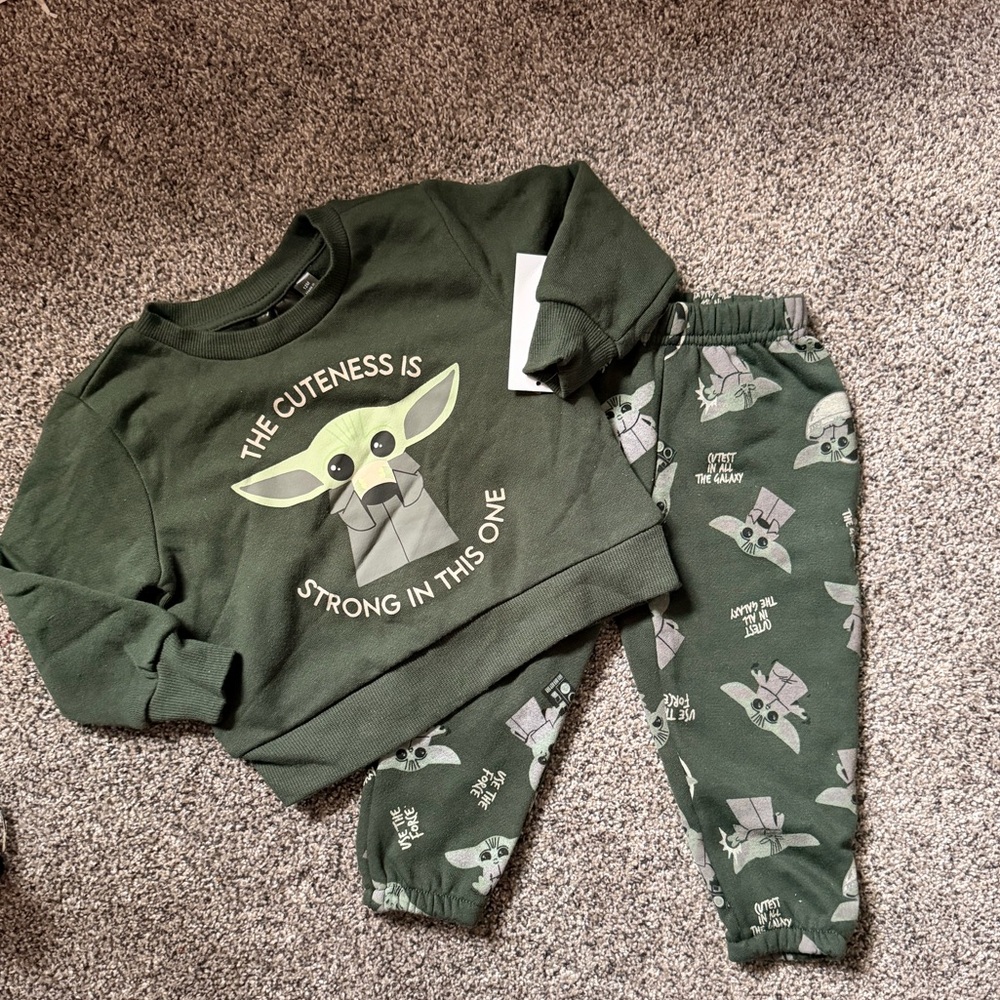 NEW Star Wars 12m 2pc Set